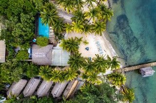 beach aerial pic | Darah Travel